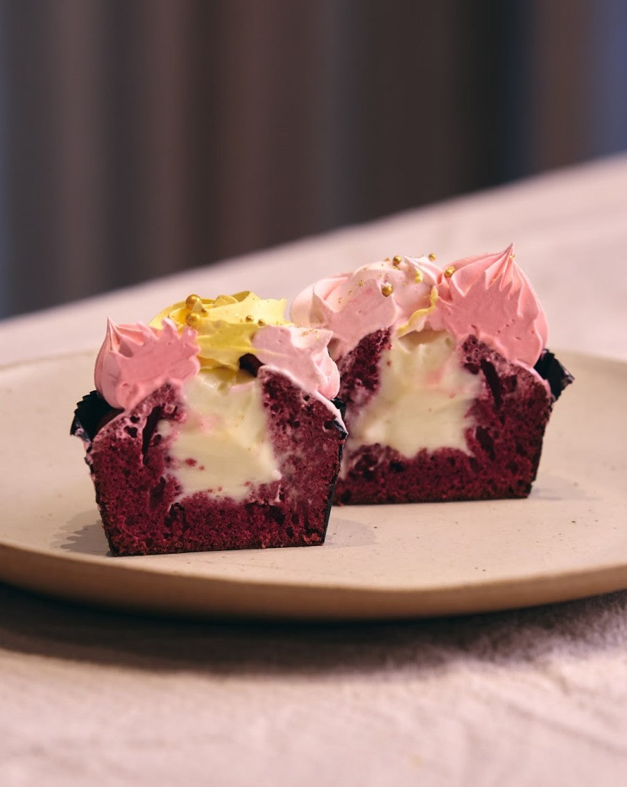 Classic Mother’s Day Red Velvet Cupcakes