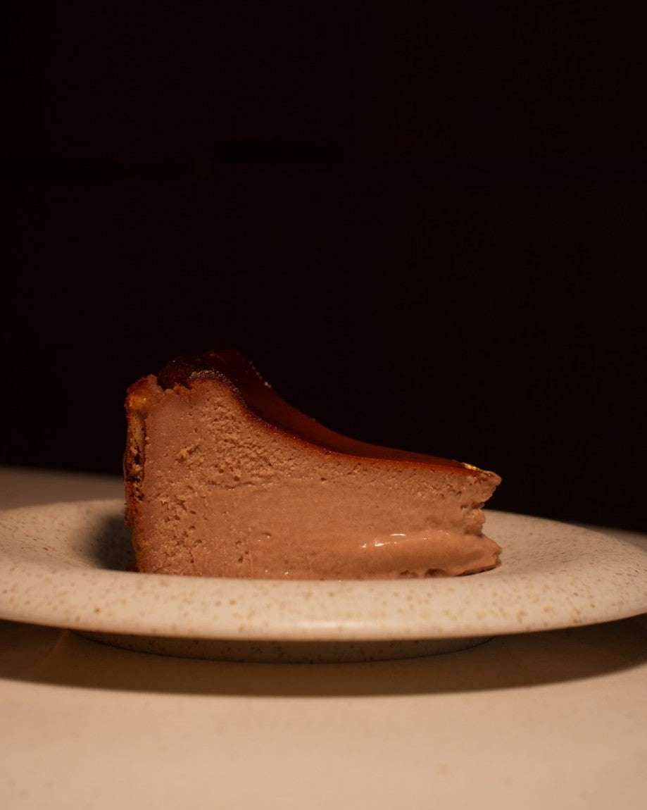 Nutella Burnt Cheesecake