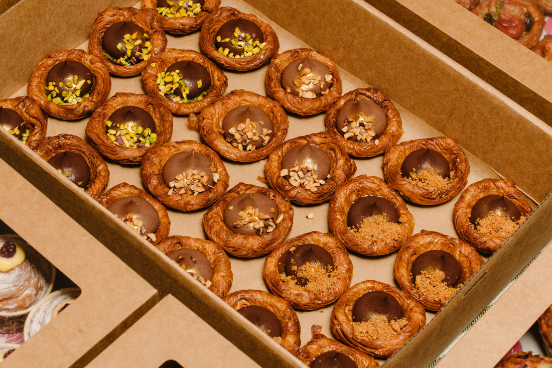 Mini Valrhona Chocolate Danish Medley